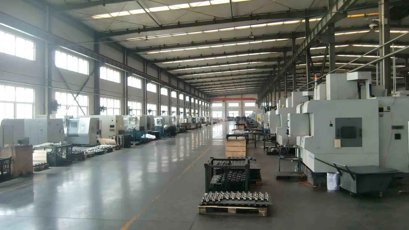 CNC machining line